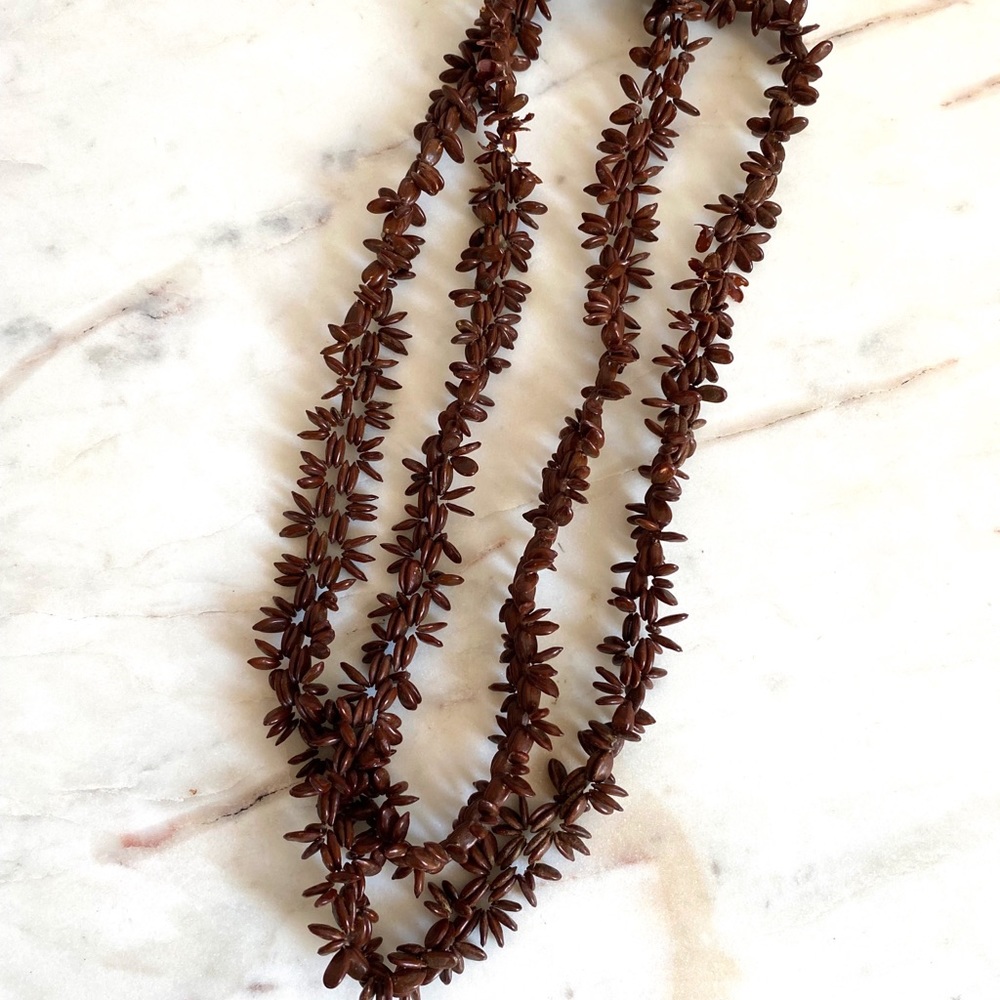 Vintage Shell/Wooden Necklace